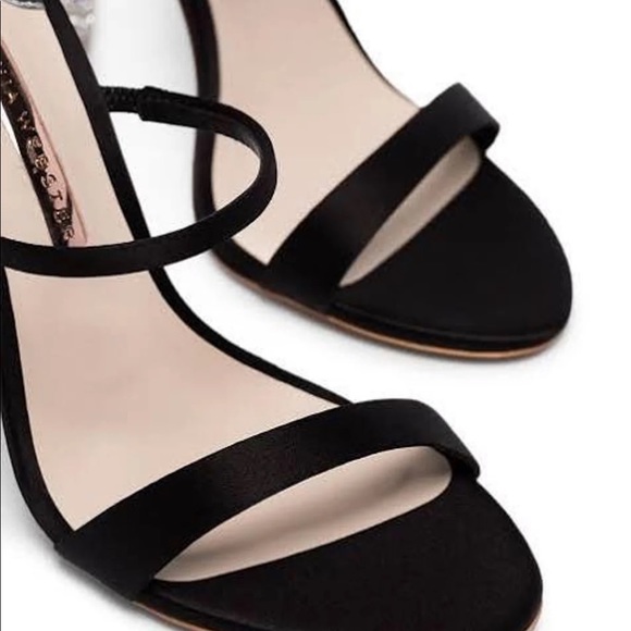 Sophia Webster Rosalind Crystal satin Heels - Picture 7 of 7